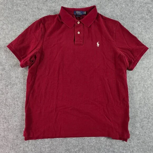 Polo Ralph Lauren Mens Size L Bundle - 3 Classic Fit Mesh Polo Shirts - Picture 7 of 8